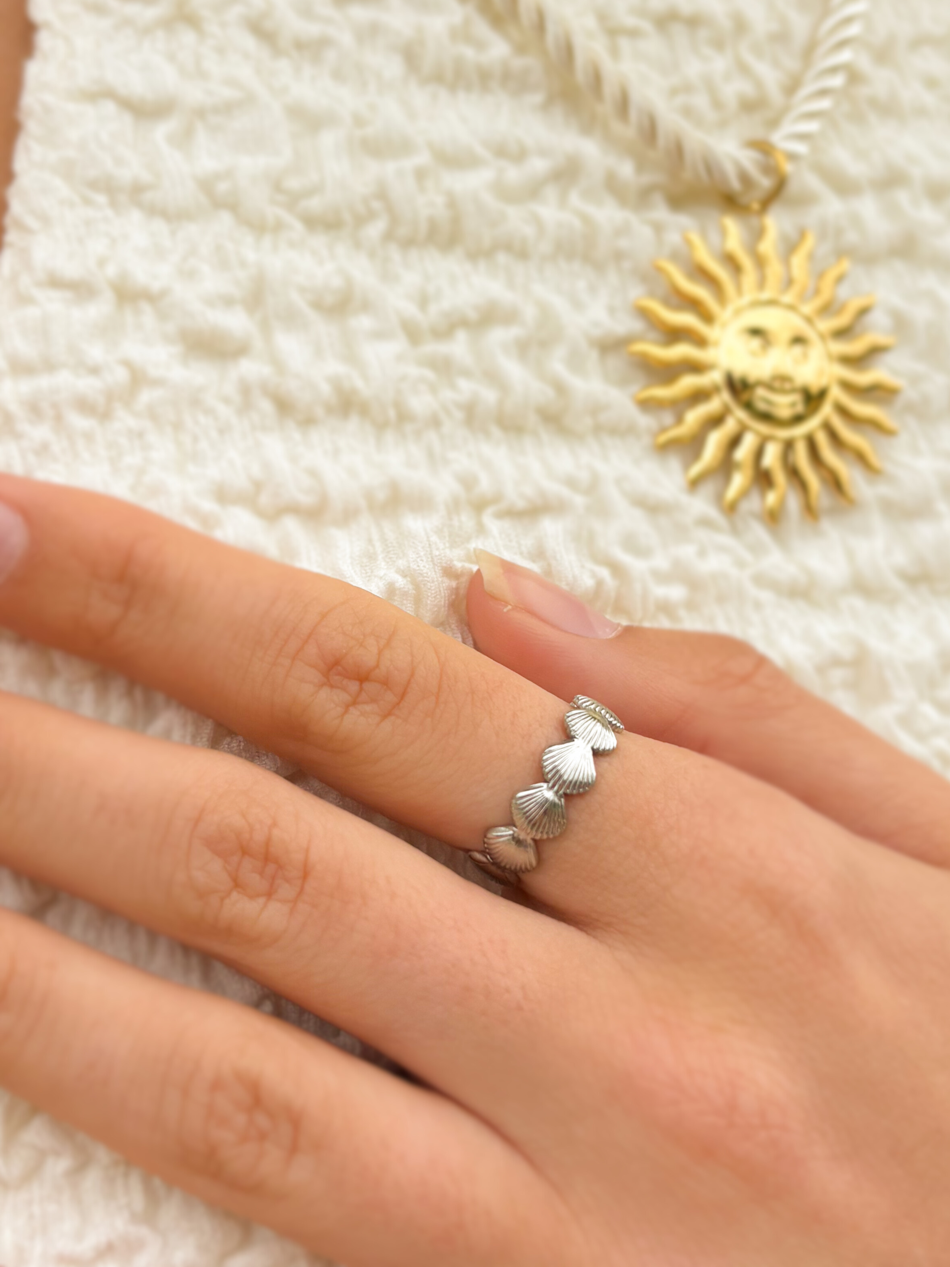 Isla - Bague Coquillage