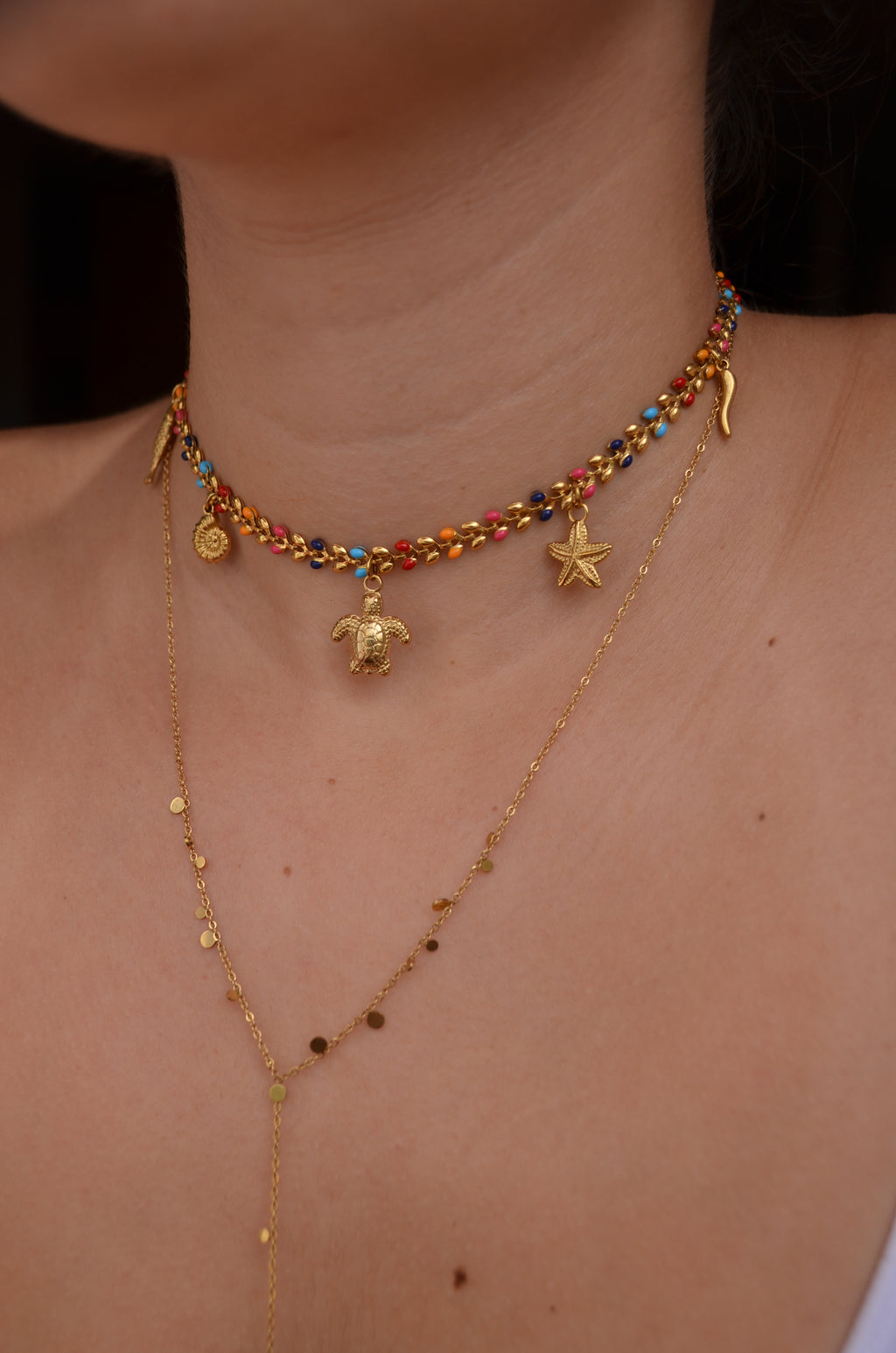 Sunset - Collier à Charms Exclusif