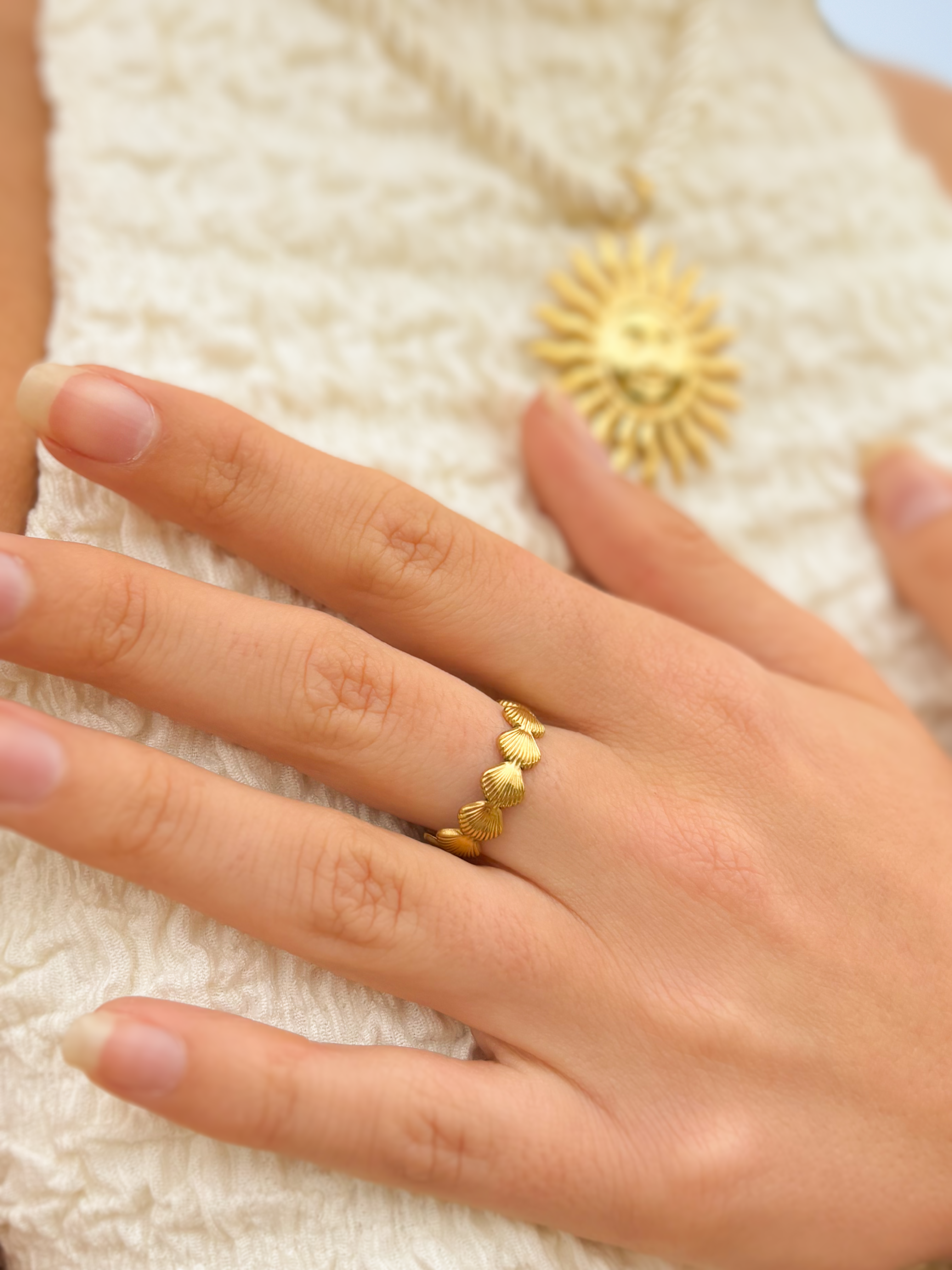 Isla - Bague Coquillage