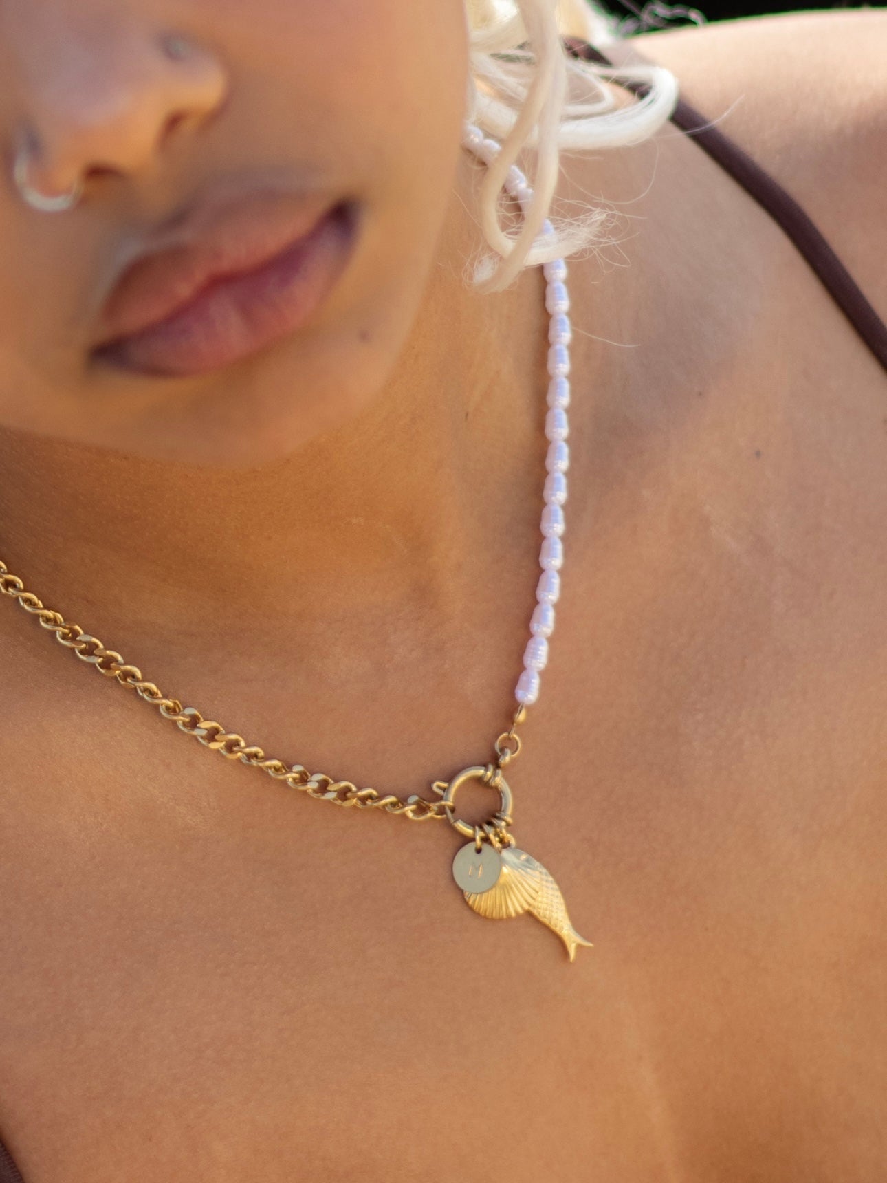 Santorin - Collier Personnalisable avec Charms