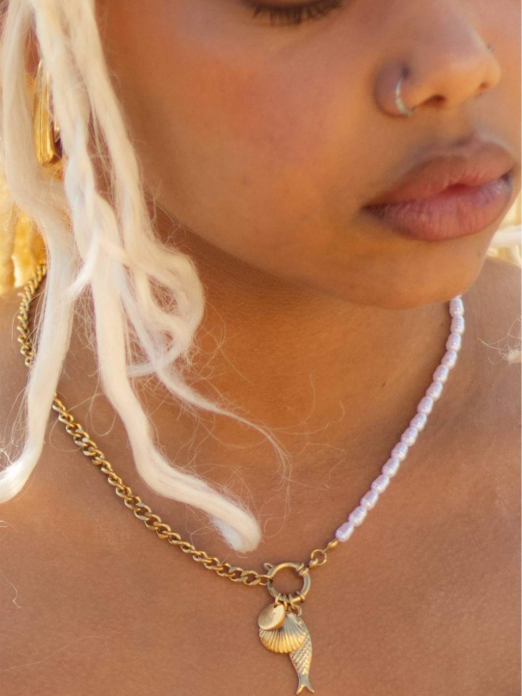 Santorin - Collier Personnalisable avec Charms