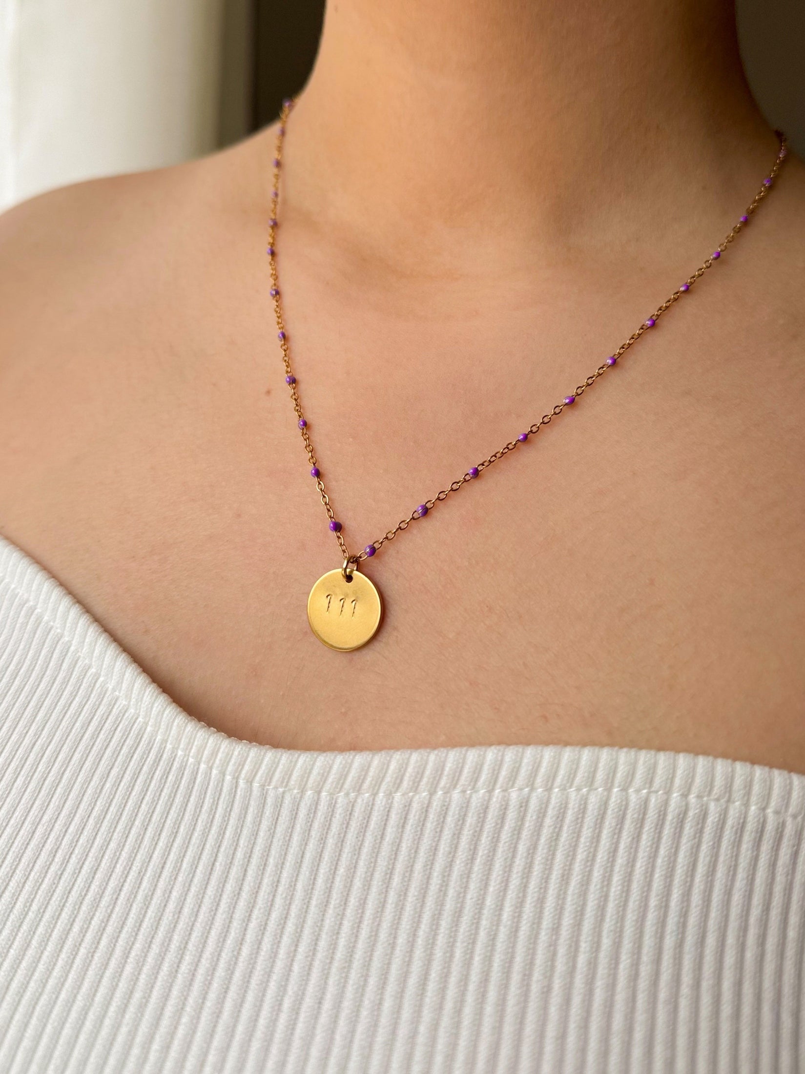 Milan - Collier Personnalisable (Plusieurs Coloris)