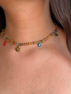 Rio - Collier à Charms Coloré