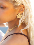 Rosalía - Boucles Fleur Dorée