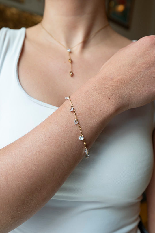 Elizabeth — Bracelet à Strass