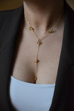 Eclat - Collier Cascade Doré ou Argenté