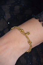 Néora - Bracelet Personnalisable Doré ou Argenté