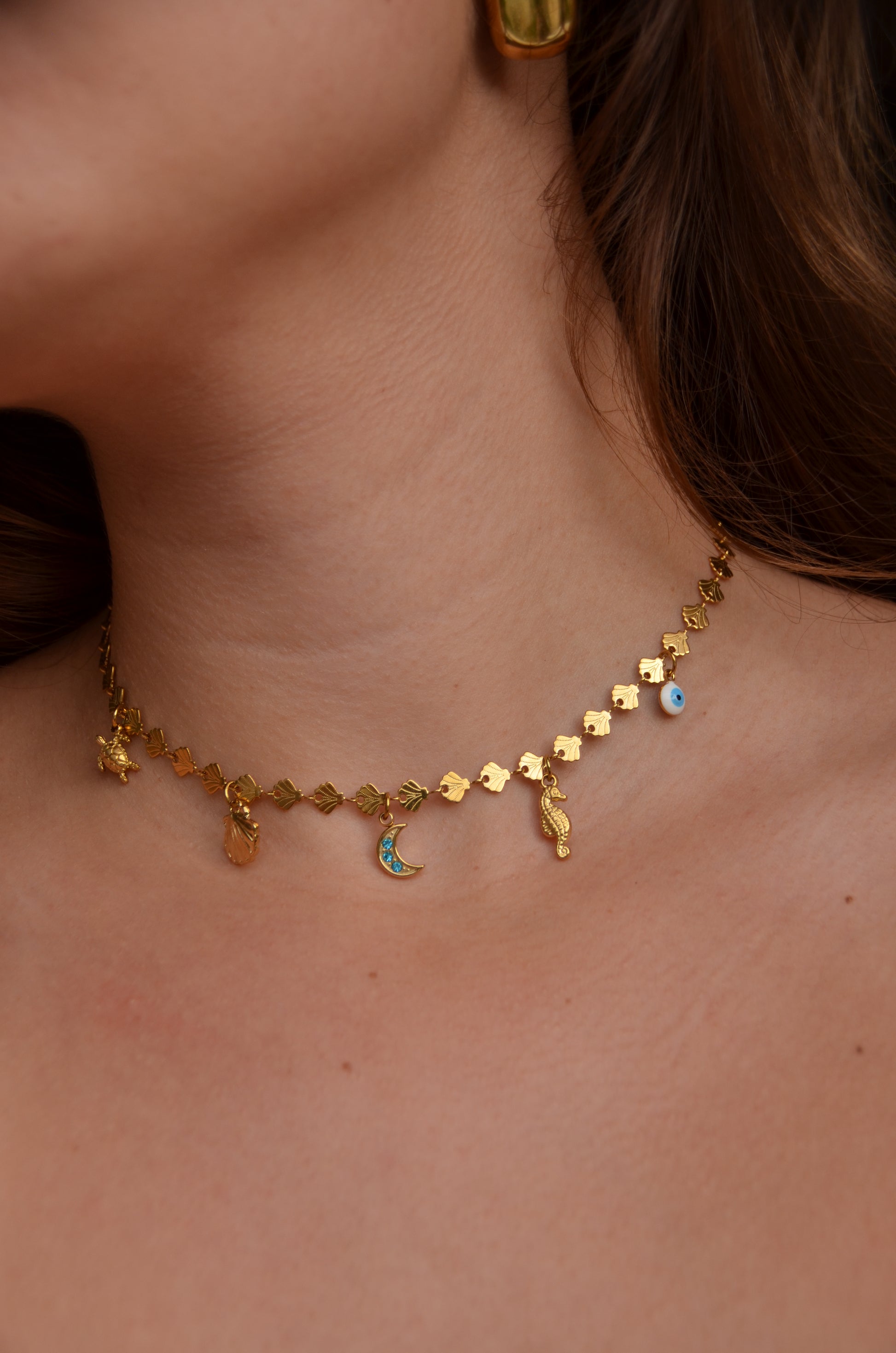 Luna - Collier à Charms Exclusif