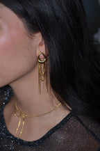 Eden - Boucles Pendantes Doré