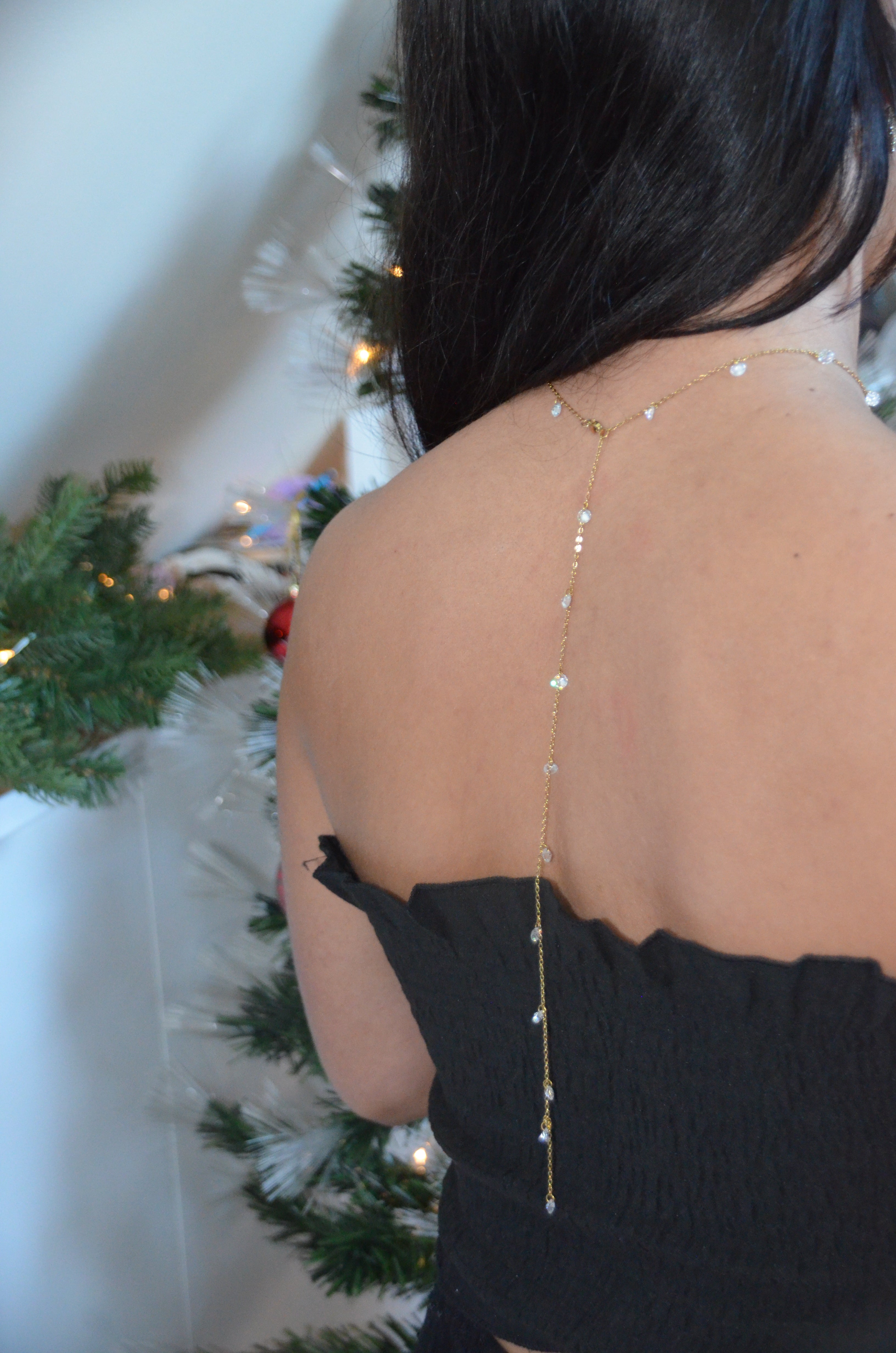 Aurore - Collier à Strass 3 en 1