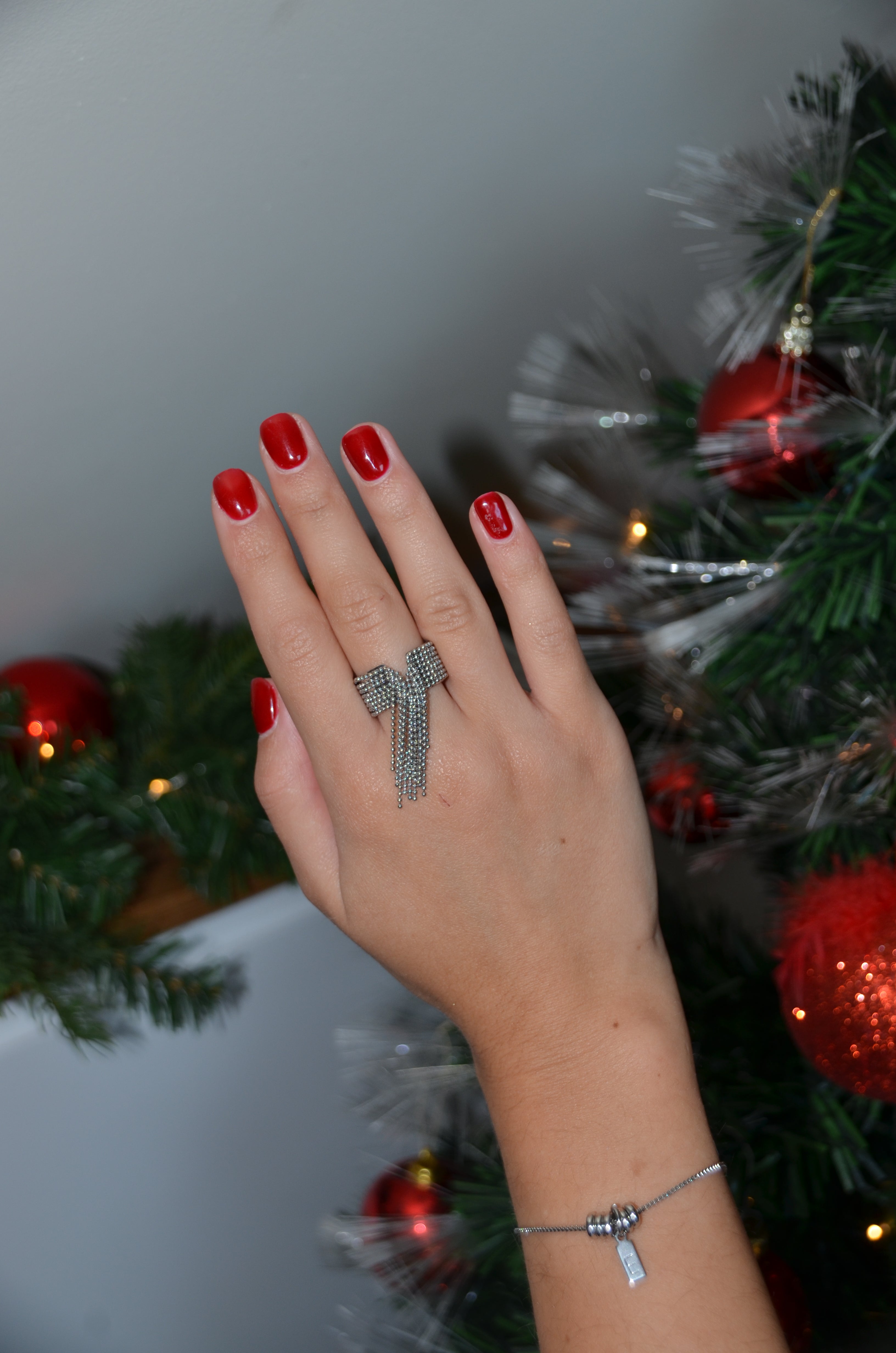 Frost - Bague Chaine Doré ou Argenté