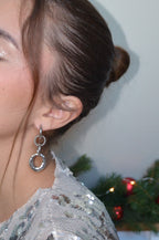 Celeste- Boucles d'oreilles Doré ou Argenté