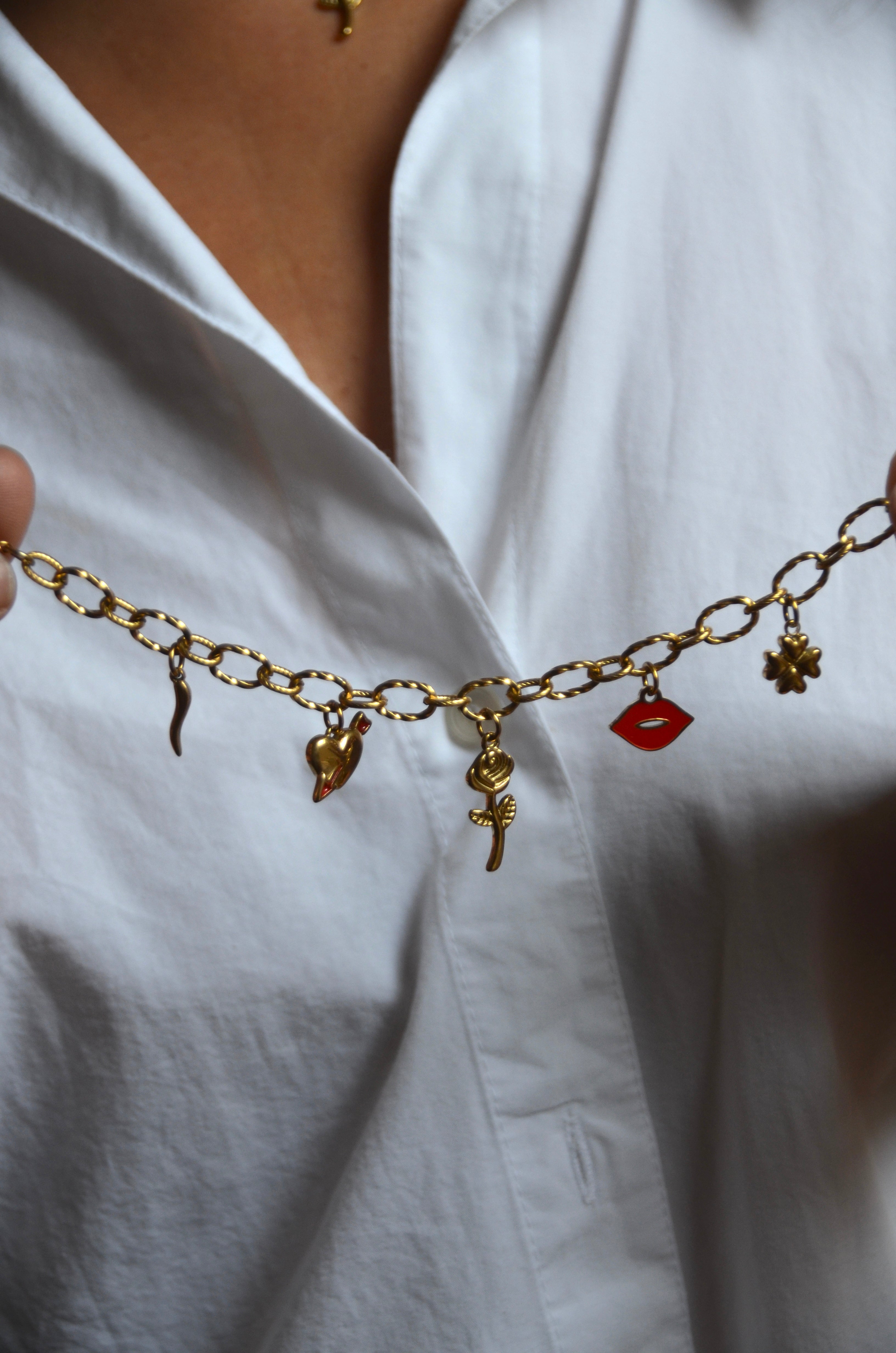 Romantique - Bracelet à Charms Exclusif