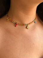 Rio - Collier à Charms Coloré