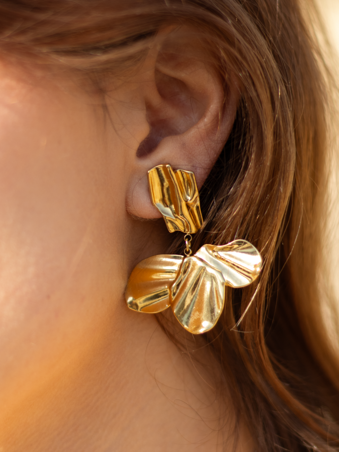 Pétunia - Boucles Clips