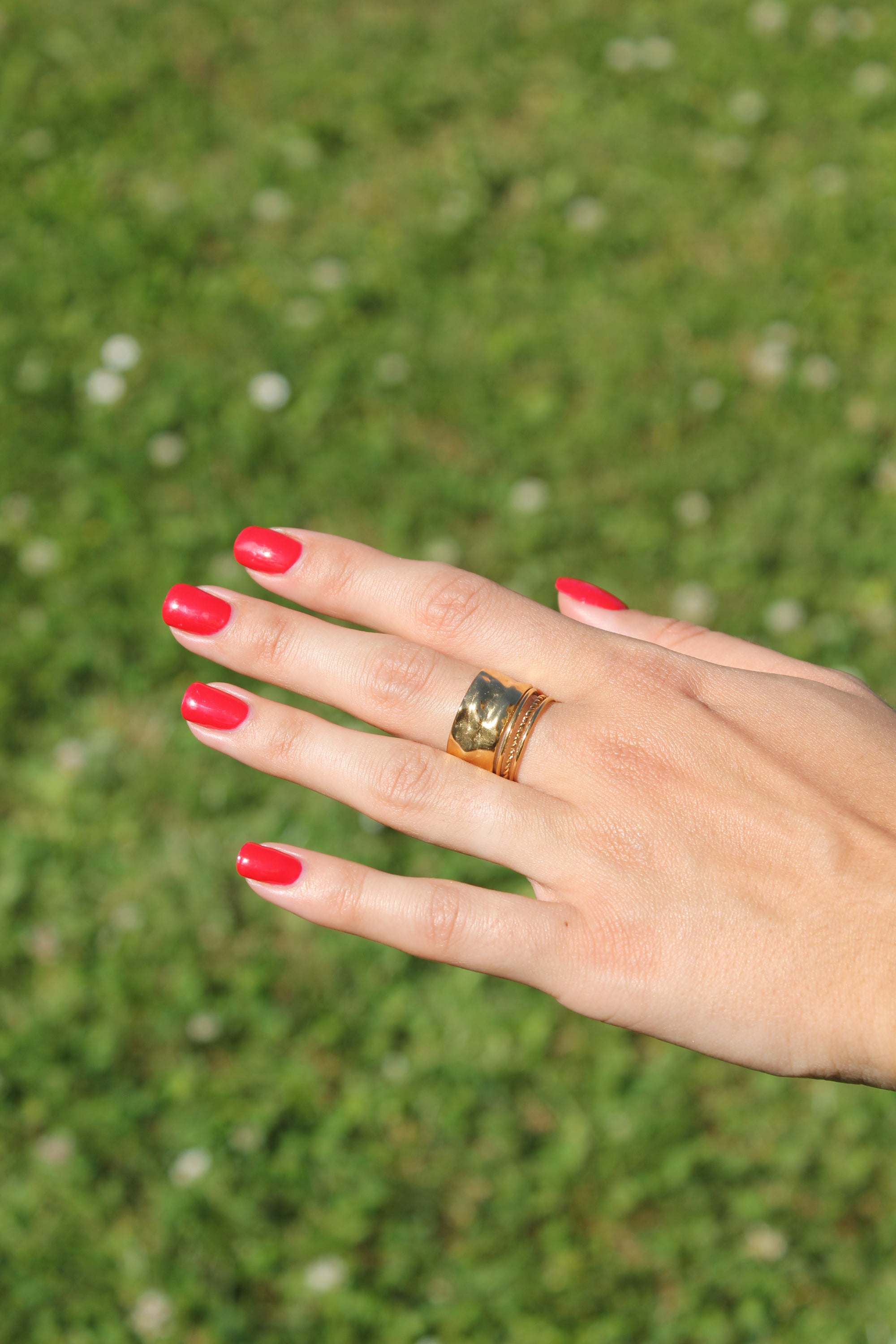 Plata - Bague Dorée ou Argentée