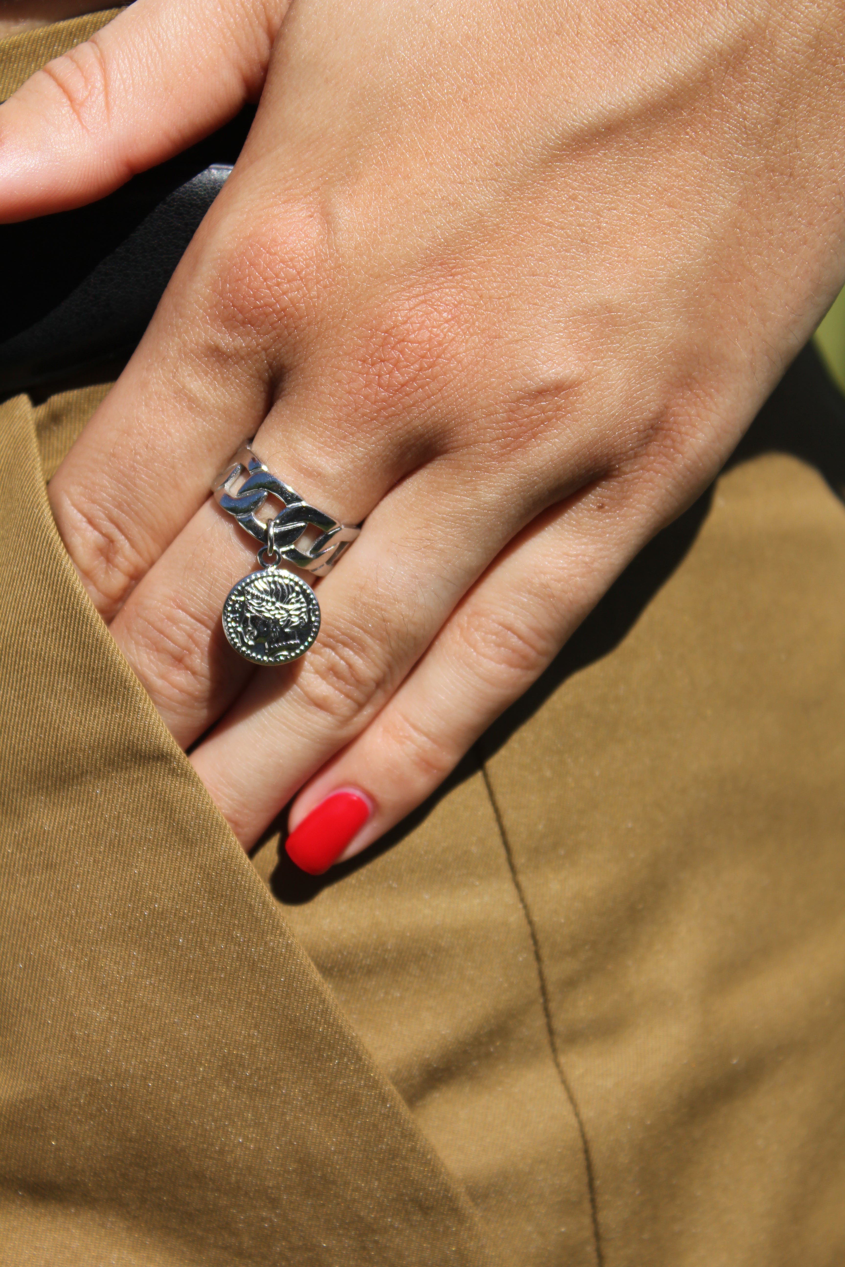 Jules César - Bague Argent