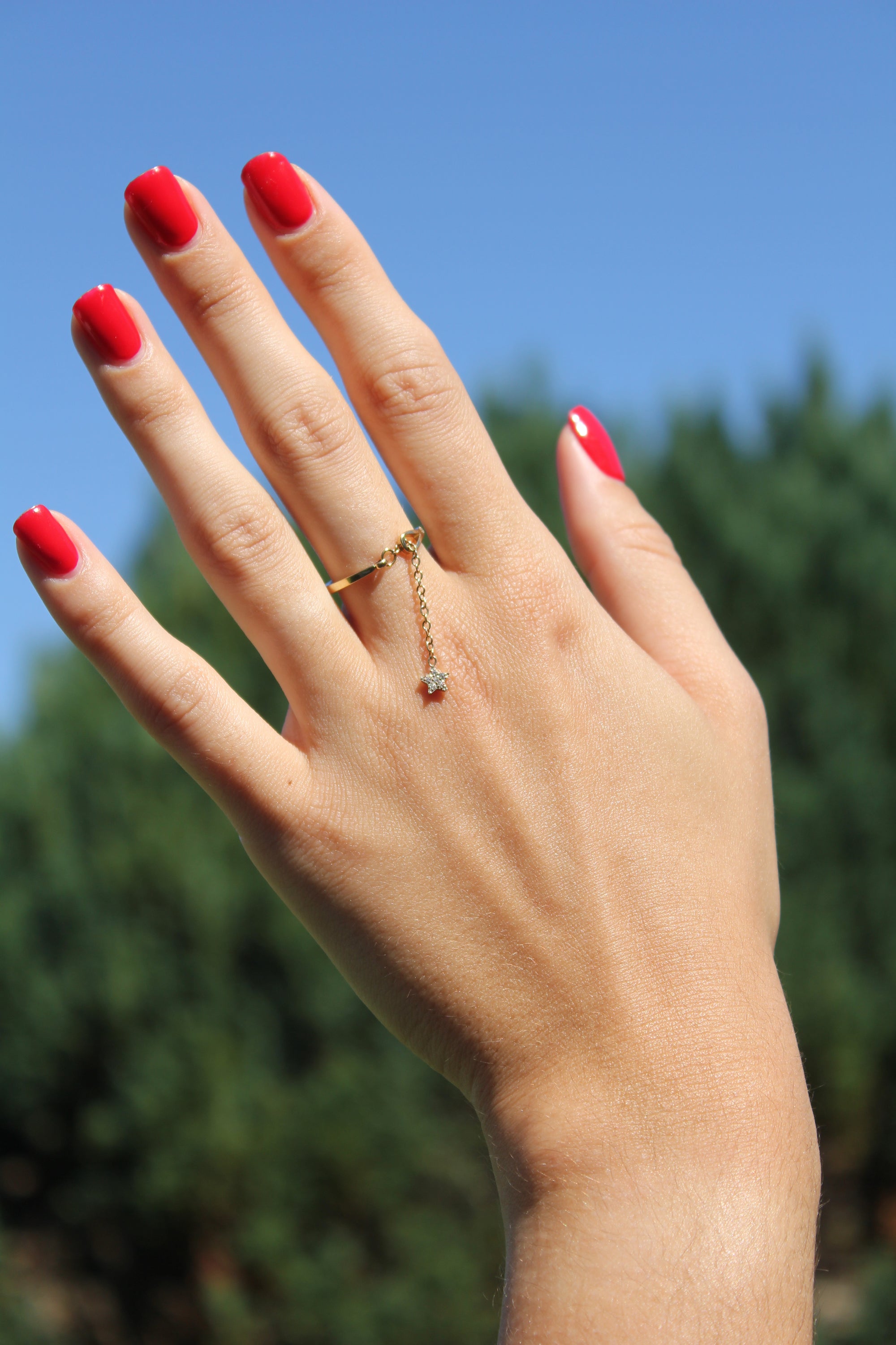 Stars - Bague Étoile Dorée ou Argentée