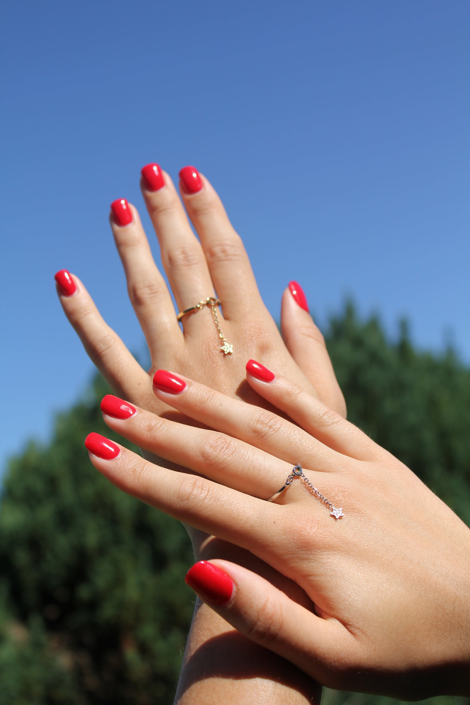 Stars - Bague Étoile Dorée ou Argentée