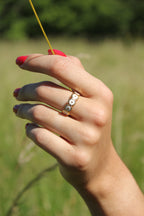 Pâquerette - Bague Fleur