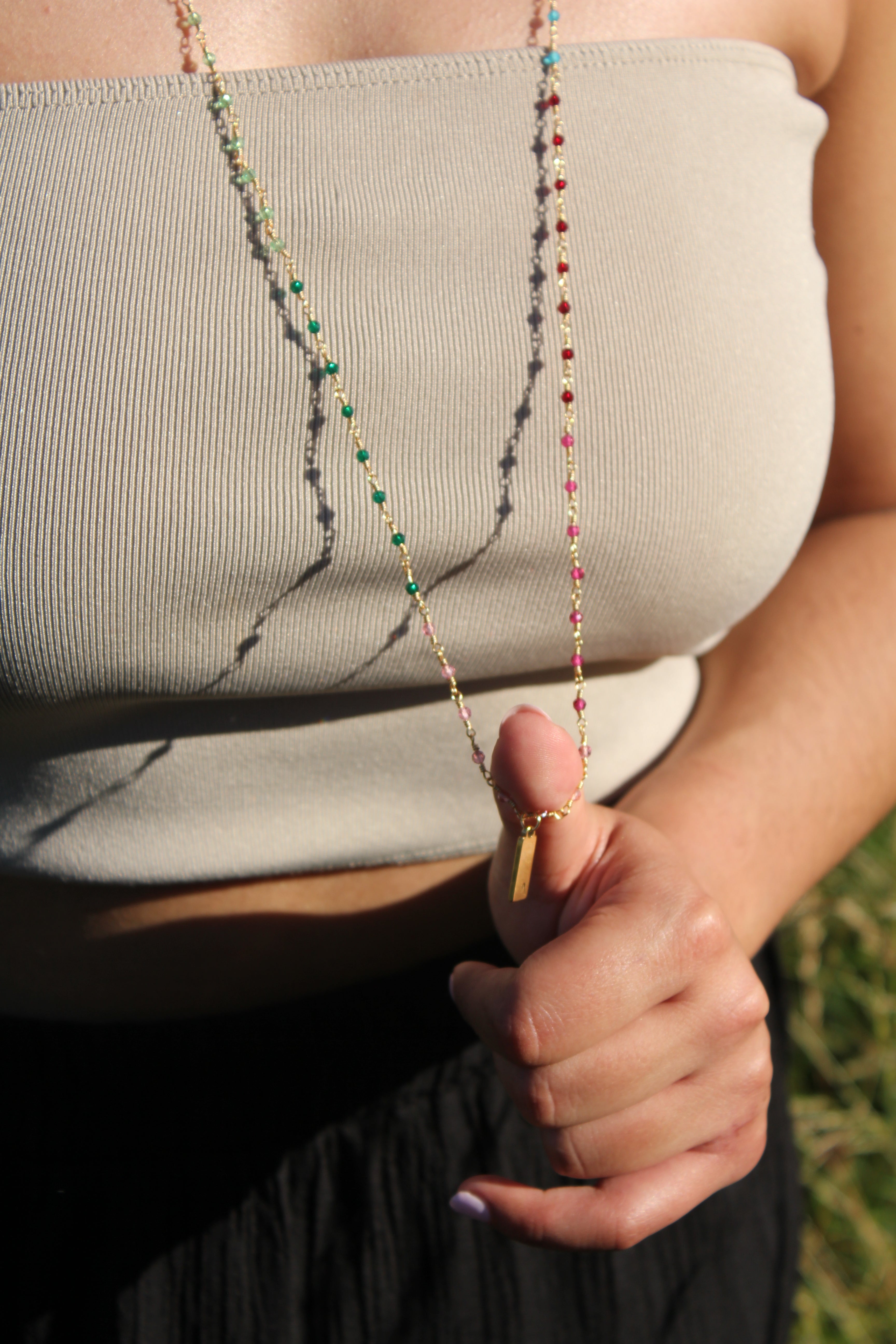 Yelina - Sautoir Personnalisable 3-en-1