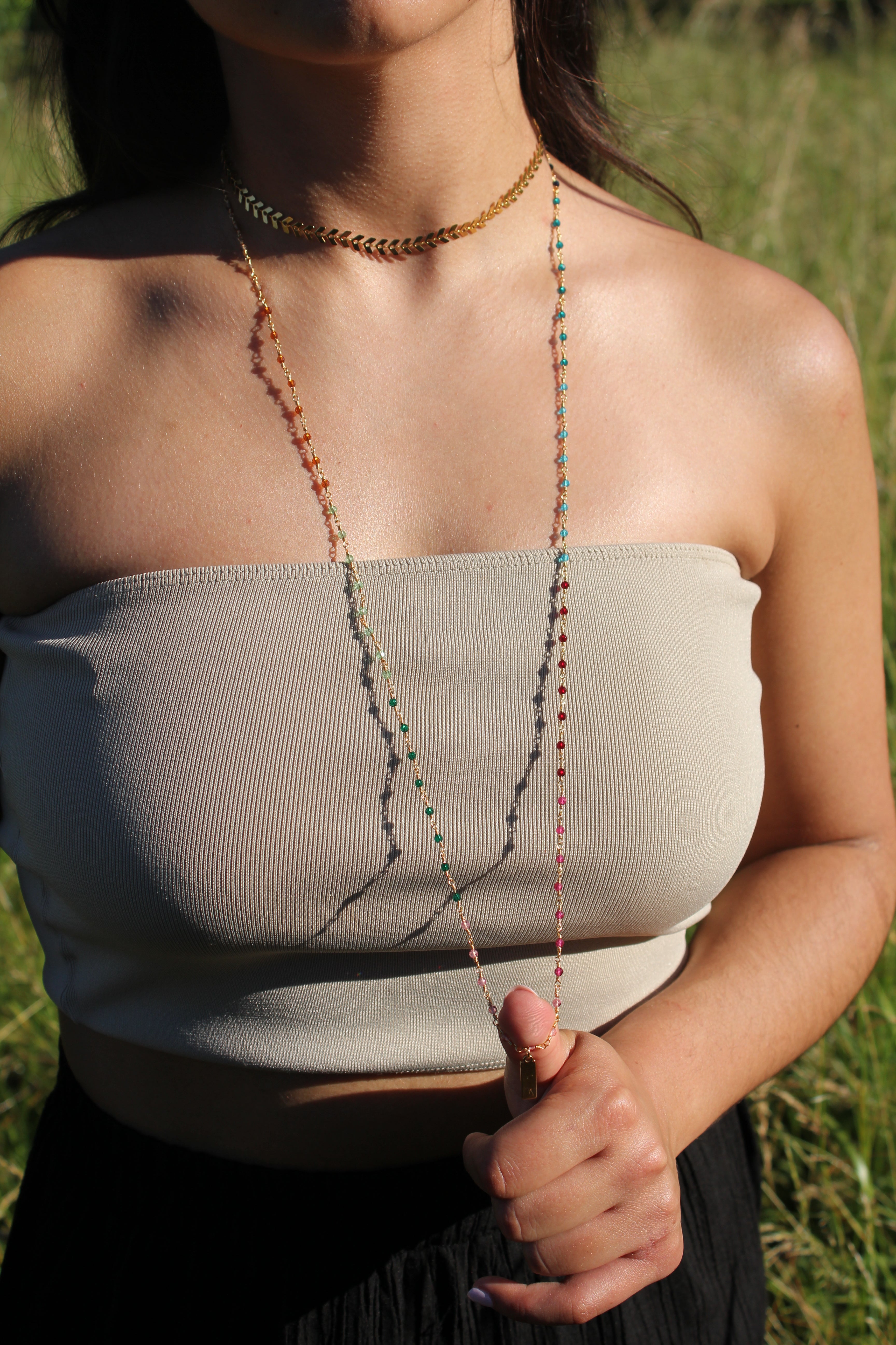 Yelina - Sautoir Personnalisable 3-en-1