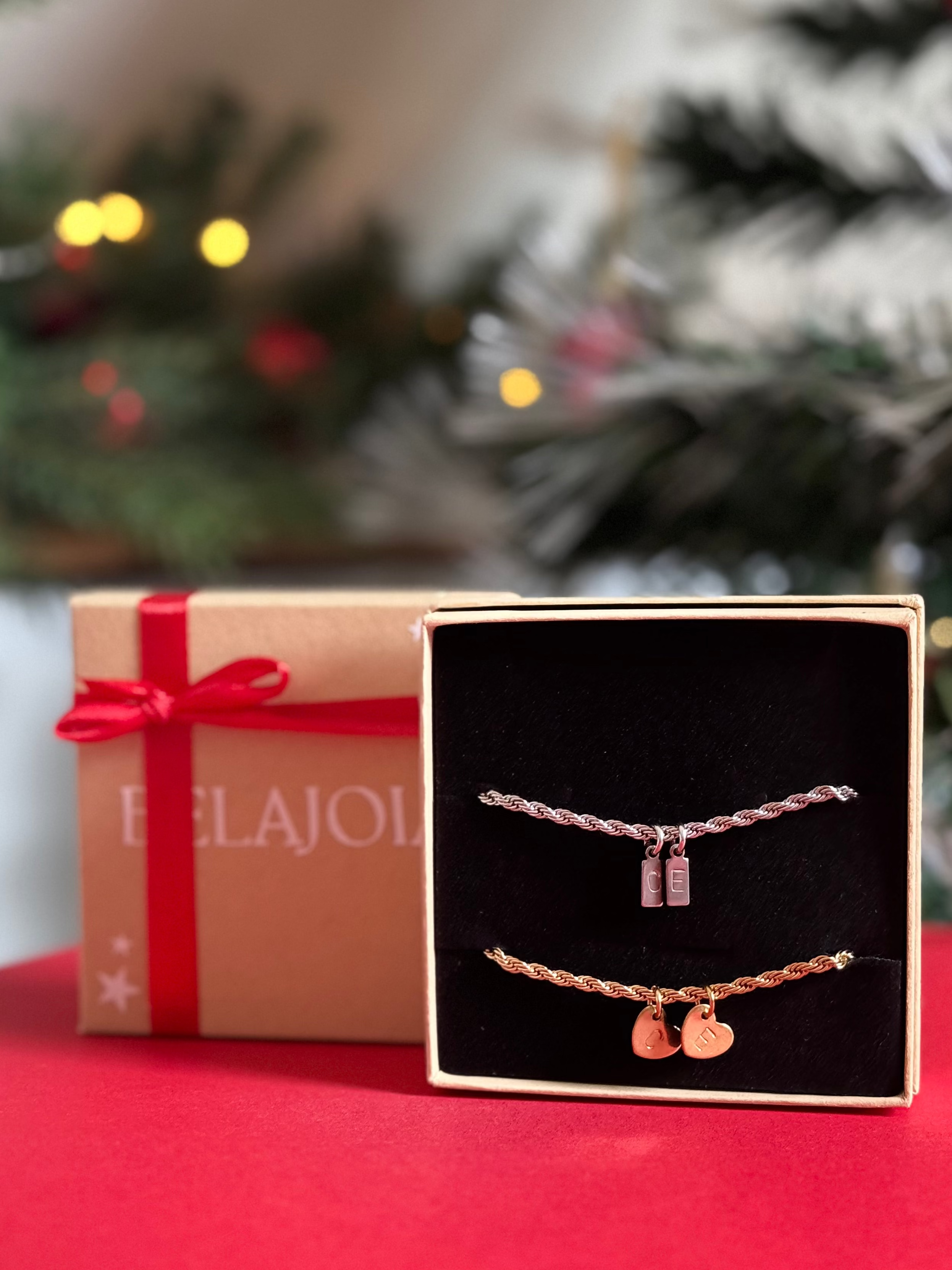 Duo Bracelet Amour - Coffret Noël