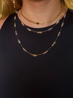 Meridia - Collier 3 en 1 - Rose ou Vert